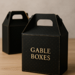 Black Gable Boxes